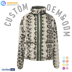 Veste <span class=keywords><strong>d</strong></span>'<span class=keywords><strong>hiver</strong></span> pour <span class=keywords><strong>femme</strong></span> en jean denim matelassée composite avec col montant en fausse fourrure et motif géométrique, modèle Q&<span class=keywords><strong>D</strong></span> OEM personnalisé 2026 - Product Image 1