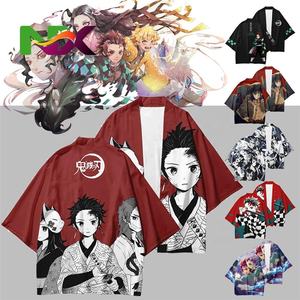 เสื้อคลุมฮาโอริลายอนิเมะ 99 Styles Demoned Slayer: <span class=keywords><strong>Kimetsu</strong></span> <span class=keywords><strong>No</strong></span> <span class=keywords><strong>Yaiba</strong></span> คอสเพลย์ พิมพ์ 3 มิติ ชุดกิโมโนอนิเมะ เสื้อผ้าการ์ตูนอนิเมะ - Product Image 1