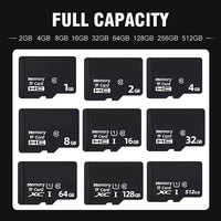 Tarjeta TF de Gran Capacidad, Mini Tarjeta SD de 512GB/1TB, Velocidad V30/A2, Compatible con Teléfono, DVR, MP3, Tablet, Cámara