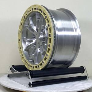 Jantes Beadlock Polies Miroir Forgées Usinées CNC 18-30 pouces 6x135 pour F150 Raptor, Jantes de Camion Tout-Terrain Performance Personnalisées - Product Image 2