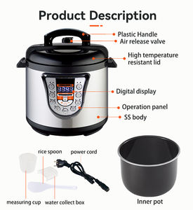 หม้อหุงข้าวไฟฟ้าความดันสูง5ลิตร6ลิตร8ล. 10ลิตร,อะไหล่หม้อหุงต้มไฟฟ้าหลายตัวพร้อมหม้ออลูมิเนียมสินค้าใหม่ - Product Image 2