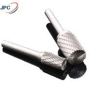Jeu de fraises rotatives pour le travail du bois, double rainure, en carbure, avec manche en PVC, garantie 3 ans - Outils de qualité industrielle pour un fini lisse, pour le bricolage