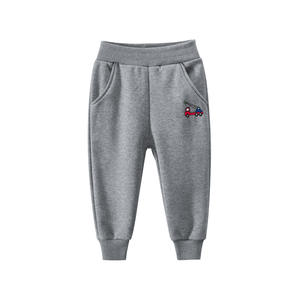 Pantalon de survêtement d'hiver en velours brodé, épais, imperméable et écologique pour enfants, directement de l'usine, pour petits garçons et filles - Product Image 2