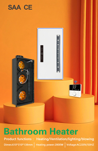 Đèn sưởi tích hợp trần nhà CE SAA sản xuất tại Trung Quốc 300*600mm, lắp đặt trần, sưởi gió, đèn LED, đa chức năng, dùng cho phòng tắm - Product Image 6