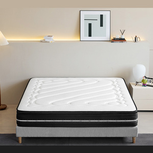 Giá thấp sang trọng Nệm chỉnh hình nén Latex gel bọt Bộ nhớ 7 khu Túi Mùa Xuân Nữ Hoàng/Vua Kích thước giường nệm - Product Image 1