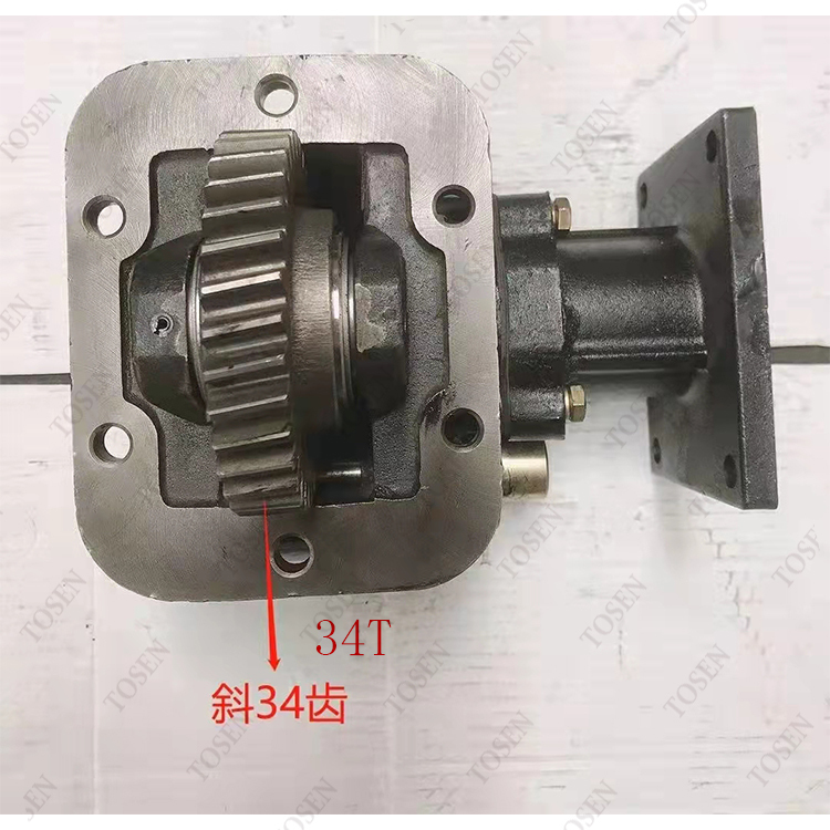 中国製トラックPTOトランスミッションギアボックス（いすゞ4HE1、4HK1 