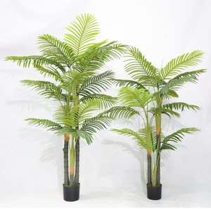 Arbre artificiel en plastique de grande taille, démontable, style palme verte, pour décoration intérieure, plante verte en pot, directement de l'usine - Product Image 6