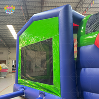 Toboggan gonflable combiné écologique en PVC Airfunpro avec château gonflable pour usage commercial