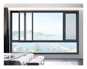 Chine haute esthétique forte étroite 36X48 plancher de fenêtre coulissante à Silding glisser <span class=keywords><strong>Roulette</strong></span> Double roue pour fenêtre coulissante <span class=keywords><strong>en</strong></span> aluminium - Product Image 3