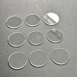 Pietre Preziose Sintetiche di Zaffiro Bianco Trasparente Spessore 0,8mm, Corindone Pulito per Quadranti di Orologi - Product Image 3