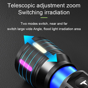 Nouveau Mini Portable Super lumineux haute Lumens Linterna <span class=keywords><strong>lanterne</strong></span> étanche Rechargeable blanc Led torche lumière lampe de poche tactique - Product Image 4