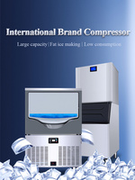 Machine à glaçons commerciale en forme de croissant de lune, 420 kg, 320 kg, 100 kg, 210 kg, en promotion sur le marché chinois