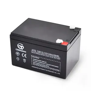 Prix de la batterie au plomb 12v 60ah bon séparateur AGM VRLA batterie au plomb pour l'éclairage de secours