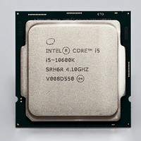 Prosesor Desktop Intel Core I5-10600K Generasi ke-10 6-Core 4.8GHz 6MB Cache 125W TDP 14nm dengan Teknologi Virtualisasi