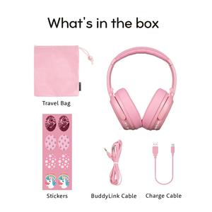 Auriculares Bluetooth BuddyPhones para Niños, Cancelación Activa de Ruido, Auriculares Estéreo Inalámbricos, Duraderos y Flexibles para Viajes y Juegos - Product Image 6