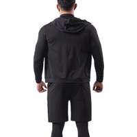 Vêtements d'entraînement de haute qualité à séchage rapide, 5 pièces, ensemble de vêtements de sport personnalisés pour hommes, vêtements de fitness résistants à l'usure, vêtements de gym