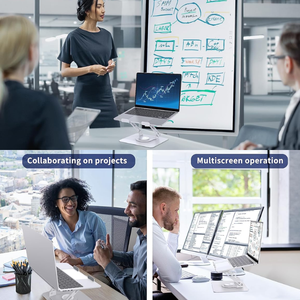 ขาตั้งแท็บเล็ตโลหะทั้งหมดปรับได้อเนกประสงค์ขาตั้ง <span class=keywords><strong>iPad</strong></span> แบบพกพาพร้อมโต๊ะรองรับแท็บเล็ตยืดหยุ่นได้ - Product Image 6