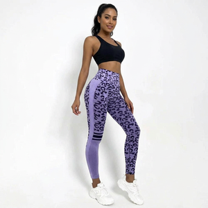 Mid Waist Solid Knitted Lightweight Breathable Eco-Friendly Leggings Women Butt Lifting Workout <b>Tummy</b> <b>Control</b> Fitness Gym Sports - Product Image 1