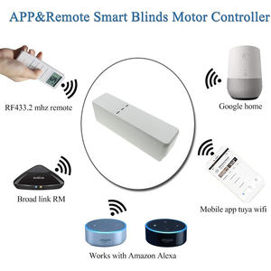 Smart Home WiFi Control remoto inalámbrico Motor de cortina ciega automática Tuya Controlador de cortina inteligente eléctrico - Product Image 2