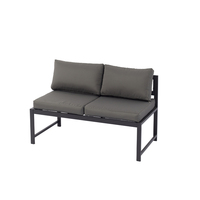 Ensemble de meubles de jardin d'extérieur en aluminium imperméable Uplion, ensemble de canapé d'angle et de table pour hôtel