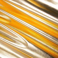 Maßgeschneiderter Polyester-Spandex-Jerseystoff mit Goldprägung Metallischer Stoff Bronzierender Schimmer Glänzender Glanz-Jerseystoff für Bekleidung