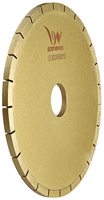 Foshan Bowei diamant outils abrasifs outils de pierre meules diamant rainurage roue pour granit