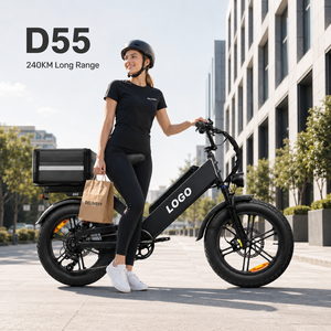 Bicicleta Eléctrica de Reparto D55 E-MTB con Motor de 750W y Batería de 55AH para Repartidores de Largo Alcance - Product Image 1