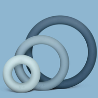 Anneau de musculation en silicone antidérapant écologique, plaque de poids en silicone solide pour Pilates, entraînement de force et rééducation