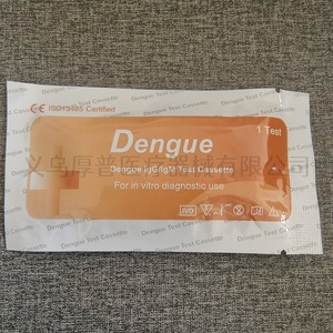 ชุดทดสอบเด็งกีไอจีจี ไอจีเอ็ม แบบตลับ ตรวจหาเชื้อในเลือดแบบเร็ว ใช้กับเลือดทั้งหมด ได้รับการรับรองมาตรฐาน CE ชุดอุปกรณ์วินิจฉัย - Product Image 3