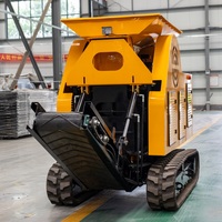 Mini concasseur à mâchoires mobile sur chenilles hydraulique brise-pierre équipement de concassage de pierre broyeur de ciment