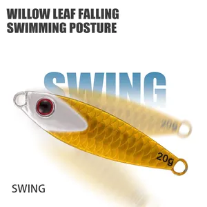 Leurre de pêche <span class=keywords><strong>BUBBA</strong></span> LSZ063 en métal, type cuillère, 10g-30g, pour eau salée et rivières, idéal pour la pêche au jigging de bar, thon, brochet et tilapia - Product Image 4