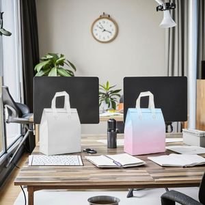 Takeout Durable Non-Woven Thermal Cooler Bag for Milk Tea Coffee Beverages Waterproof Foldable Portable Insulated Design No - Product Image 1