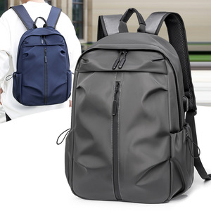 Maletín de Viaje para Portátil de Mezclilla y Poliéster, con Compartimento Impermeable, Carga USB, Diseño Simple y Moderno, Logotipo Personalizado, Alta Calidad, Gran Venta - Product Image 1