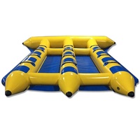 Bateau banane gonflable en PVC pour 12 personnes, prix d'usine