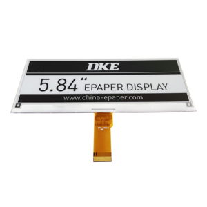 DKE กระดาษ eink eink ขนาดใหญ่สีดำสีขาวขนาด5.84นิ้วกระดาษแสดงแม่เหล็ก - Product Image 1