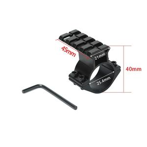 Support de fixation pour tube en acier de 25,4 mm avec lampe torche étanche pour équipement de pratique en plein air - Product Image 5