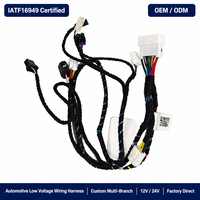 Faisceau de câblage personnalisé pour caméra de recul 18AWG PVC étanche pour voiture, camion, camping-car