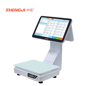 ระบบเครื่องชั่งน้ำหนักพร้อมระบบชำระเงิน ZHONGJI <span class=keywords><strong>TS2</strong></span> Scale AI หน้าจอสัมผัสแบบ Capacitive ขนาด 15.6 นิ้ว สีขาว ระบบปฏิบัติการ Android/Win10 รับประกัน 1 ปี - Product Image 4