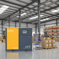 Compresseur d'air à refroidissement par air à moteur PM à entraînement direct |   Conçu pour une exploitation CNC 24h/24 et 7j/7