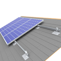 Kit de système de montage de panneau solaire résidentiel pour l'installation de panneaux solaires en toit d'asphalte