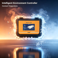Sistema de Control Ambiental para Gallineros con Pantalla Táctil Ejoy, Controlador Automático de Temperatura y Humedad