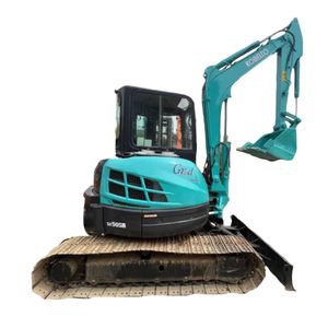 Mini-excavatrice d'occasion KOBELCO SK50SR 5 tonnes, moteur, pompe, roulement testés et inspectés, en stock - Product Image 1