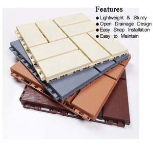 Azulejos de suelo de patio antidecoloración para balcón interior y exterior junto a la piscina - Product Image 4