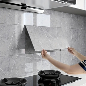 Dày Tường Bảng Điều Chỉnh Vỏ Và Dính Hình Nền Tự Dính PVC Sticker Trang Trí Nội Thất Hình Nền Cho Nhà Phòng Tắm - Product Image 1