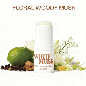 Parfum Solide Musc Blanc Sans Alcool à Marque Blanche, Formule Huileuse aux Ingrédients Botaniques, Eau <span class=keywords><strong>de</strong></span> Parfum Fraîche, Meilleure Vente - Product Image 5