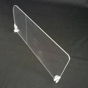 Séparateur d'étagère réglable en plastique transparent pour supermarché, présentoir de marchandises, cloison transparente pour étagère, déflecteur - Product Image 5