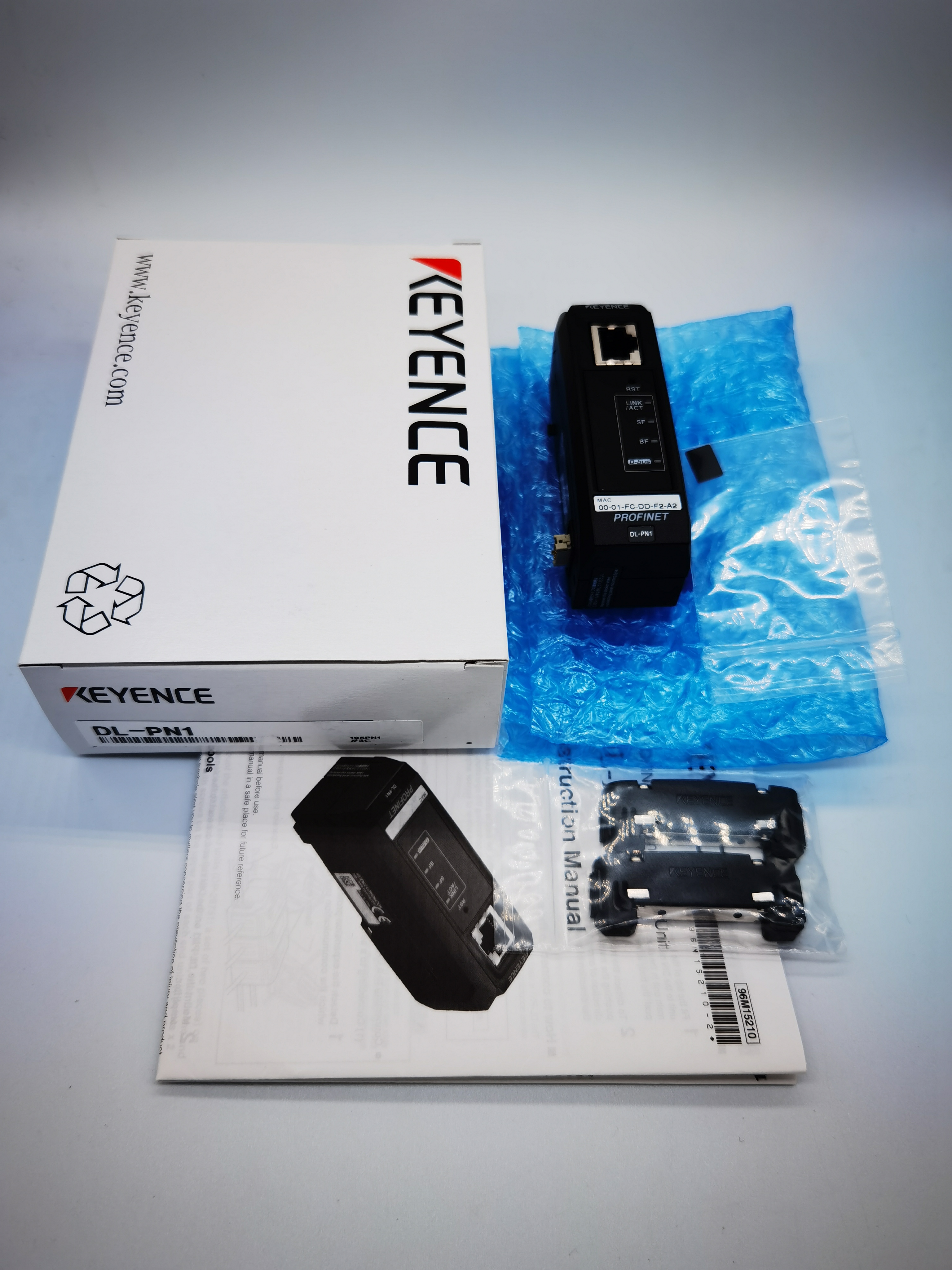KEYENCE DL-PN1 Network Communication Unit - PROFINET