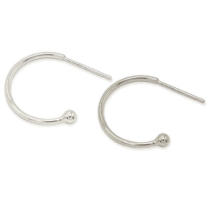C-Shaped <b>Earrings</b> Zinc Alloy 18K Gold Plated S925 Silver Needle Unisex Fashion <b>Cuff</b> <b>Earrings</b> - Product Image 4