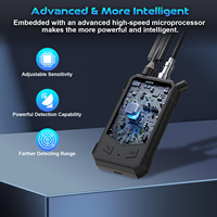 Traceur GPS anti-espionnage et anti-écoute avec détection de signal RF sans fil et batterie AAA