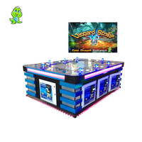 ARCADE LEOPARD STRIKE – Machine de jeu vidéo de pêche à 8 joueurs avec armoire métallique et logiciel en anglais, garantie 12 mois